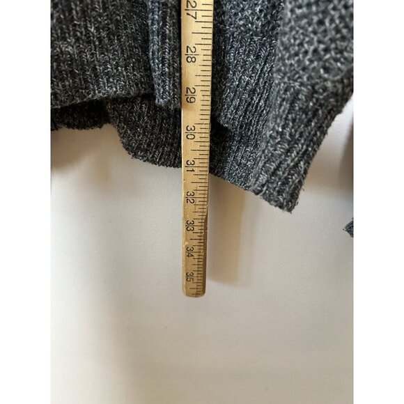 Penn’s Landing Knit Cardigan Sweater Mens Gray Button Down Vintage Size XL - Picture 4 of 6